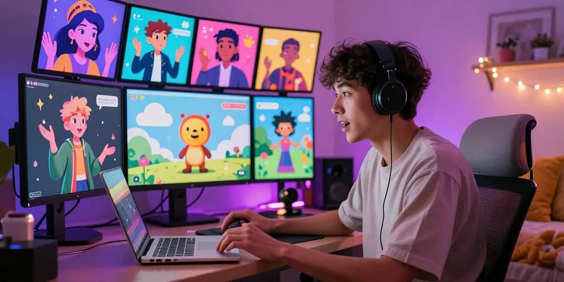 Engaging ai nsfw chat experience in a vibrant digital space showcasing interactive character designs and user involvement.
