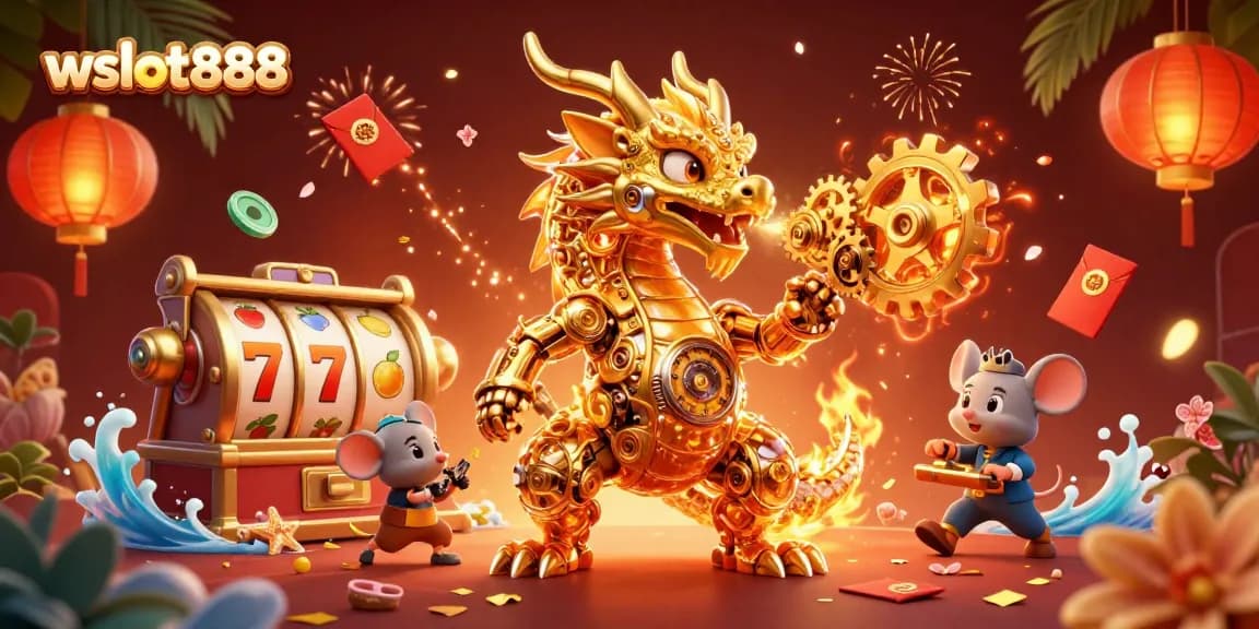 Mengguncang permainan slot di wslot888 dengan simbol hektik dan warna ceria, menambah pengalaman judi Anda.