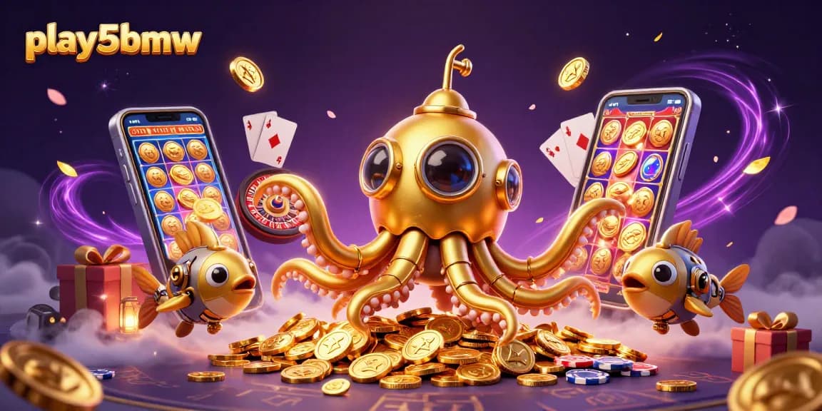 Experience thrilling gameplay with play5bmw's dynamic gaming atmosphere, featuring joyful games and gold coins.