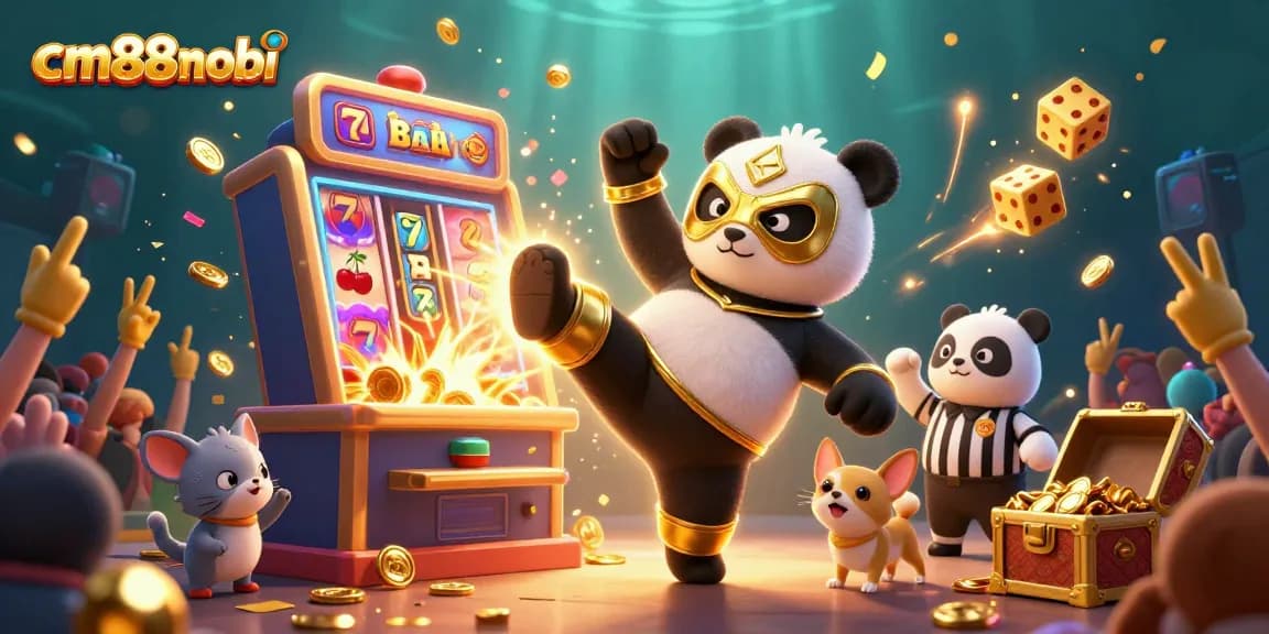 Experience thrilling gameplay at cm88mobi with a lively casino scene bursting with fun elements and vibrant energy.