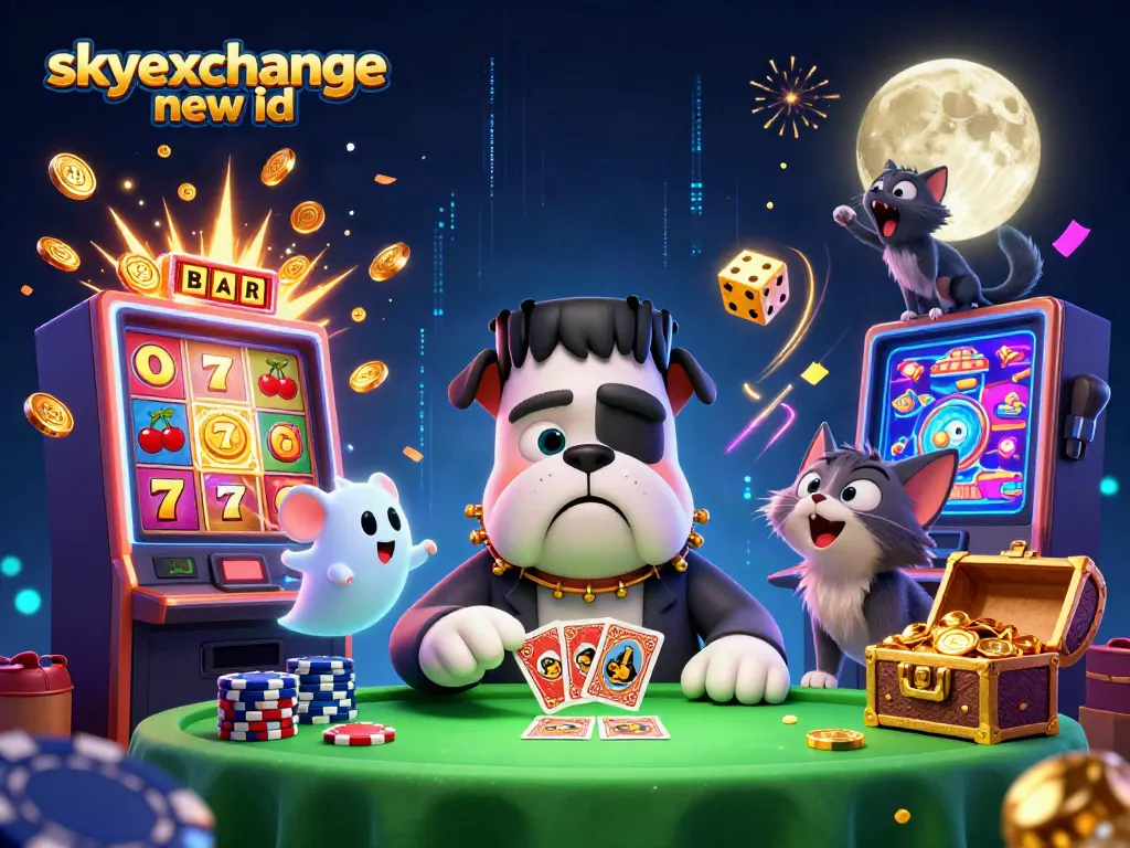 Engage in thrilling bets with a vibrant skyexchange new id scene full of action and winning elements.