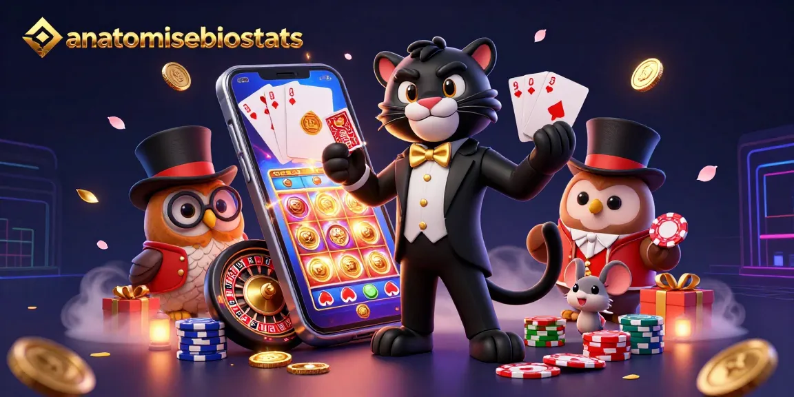 Engage in thrilling gameplay at anatomisebiostats with stylish characters and vibrant casino elements.