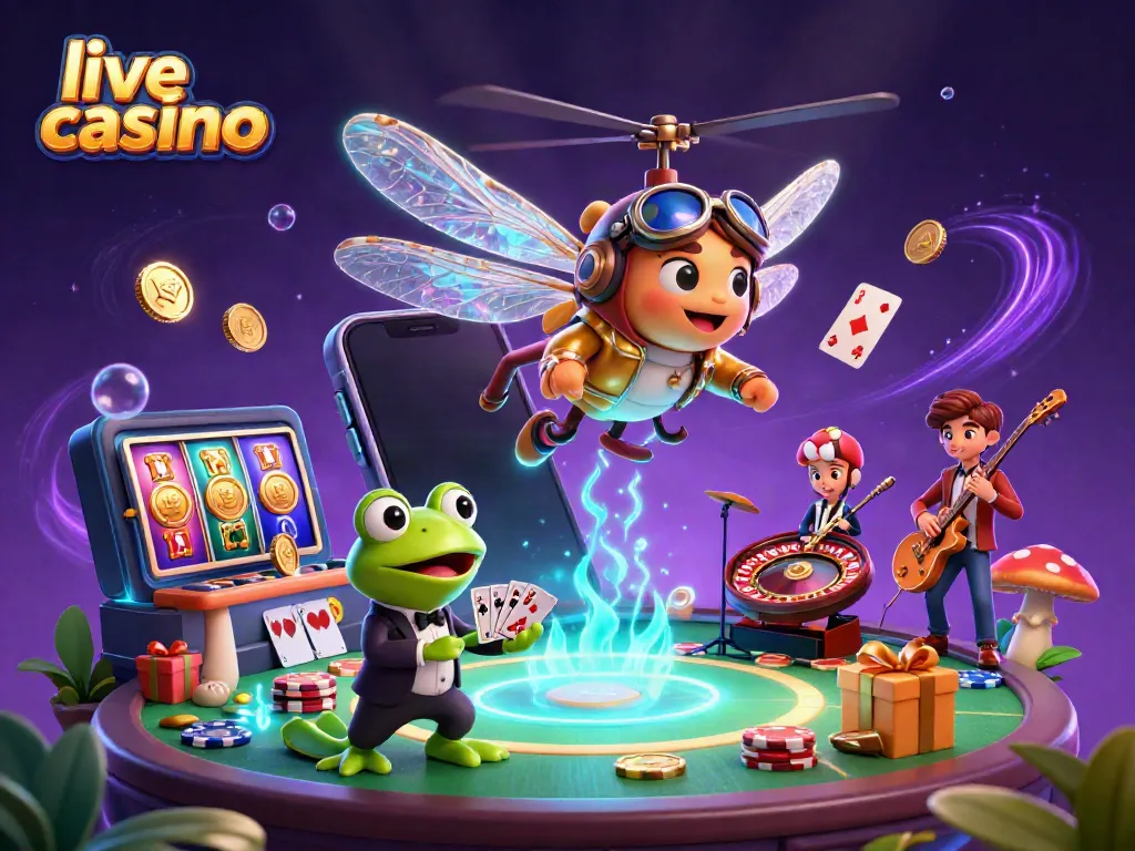 Keseruan bermain live casino dengan dealer langsung dan elemen permainan menarik.
