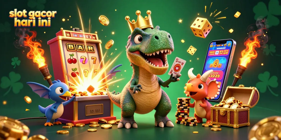 Engage with slot gacor hari ini through an exciting 3D casino adventure featuring characters and action.