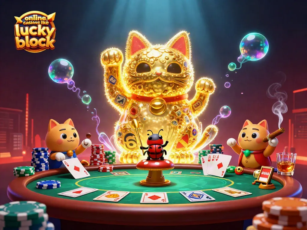 Play and win at online casinos like Lucky Block with thrilling animated scenes!