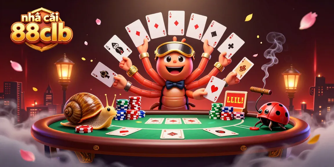 Experience the excitement at nhà cái 88clb with vibrant gaming elements and lively characters