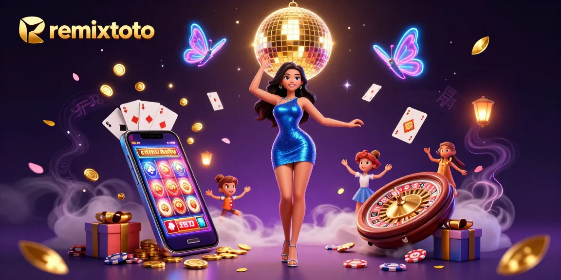 Experience the excitement of remixtoto with dynamic gambling elements and vibrant visuals.