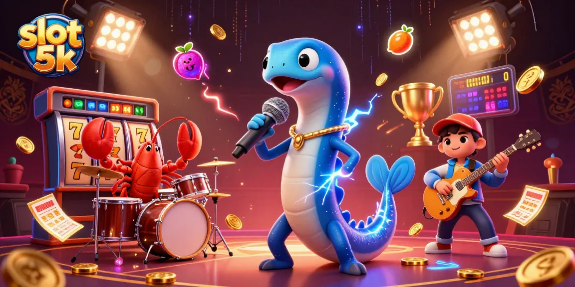 Experience vibrant gameplay with slot 5k in this dynamic underwater casino illustration.