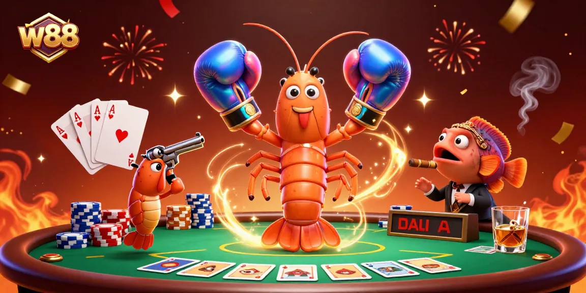 Cá cược tại w88 với những trò chơi đa dạng, từ poker đến slot game hấp dẫn.