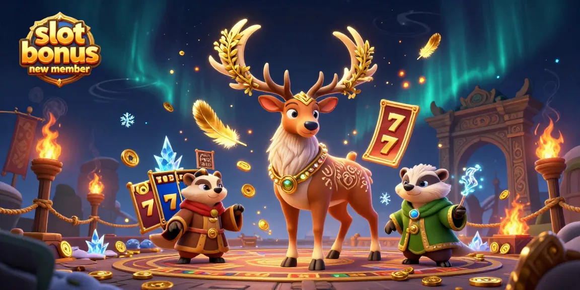 Spin to win with the slot bonus new member offering amazing rewards and bonuses!
