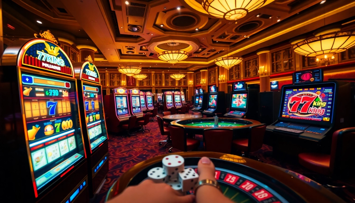 Experience the excitement of 79king with colorful casino games and vibrant slot machines.