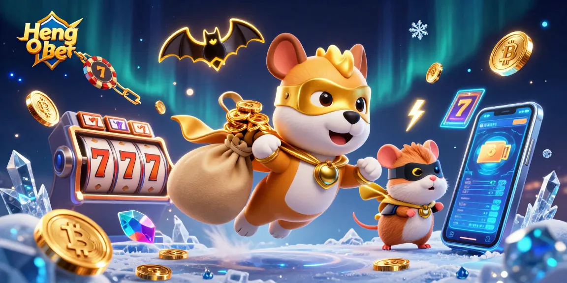 Win big with Heng Ong Bet's thrilling gaming adventure featuring cartoon heroes and vibrant slots.