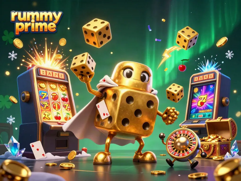 Engage in the exciting world of rummy prime with energetic gameplay elements and vibrant visuals.