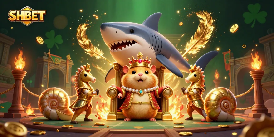 Bet and win with SHBET's vibrant online casino, featuring epic gaming adventures and majestic characters.