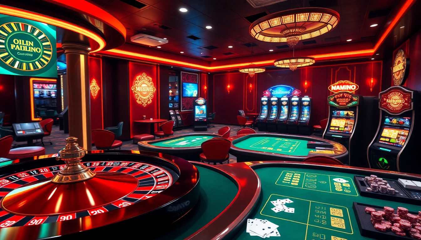 Exciting gameplay at https://68vip.bz/ featuring interactive casino elements like roulette and poker tables.