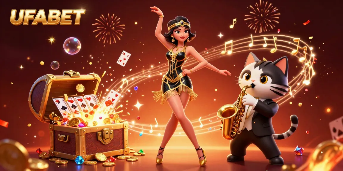Experience the thrill of UFABET's gaming universe with vibrant scenes and exciting action!
