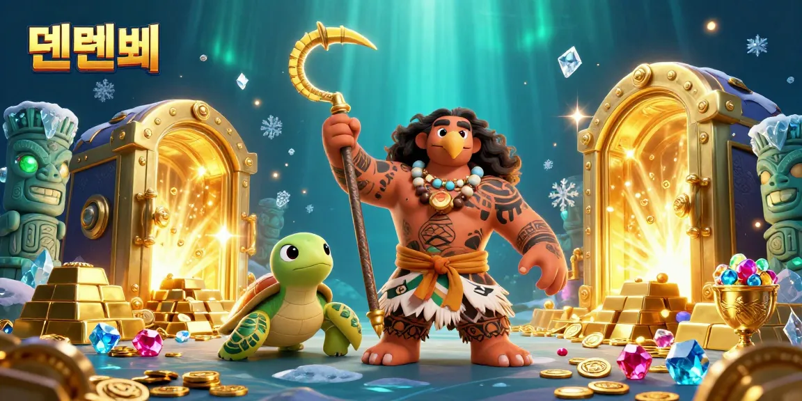 Play slots and win big with 텐텐벳 in a vibrant casino scene full of treasures