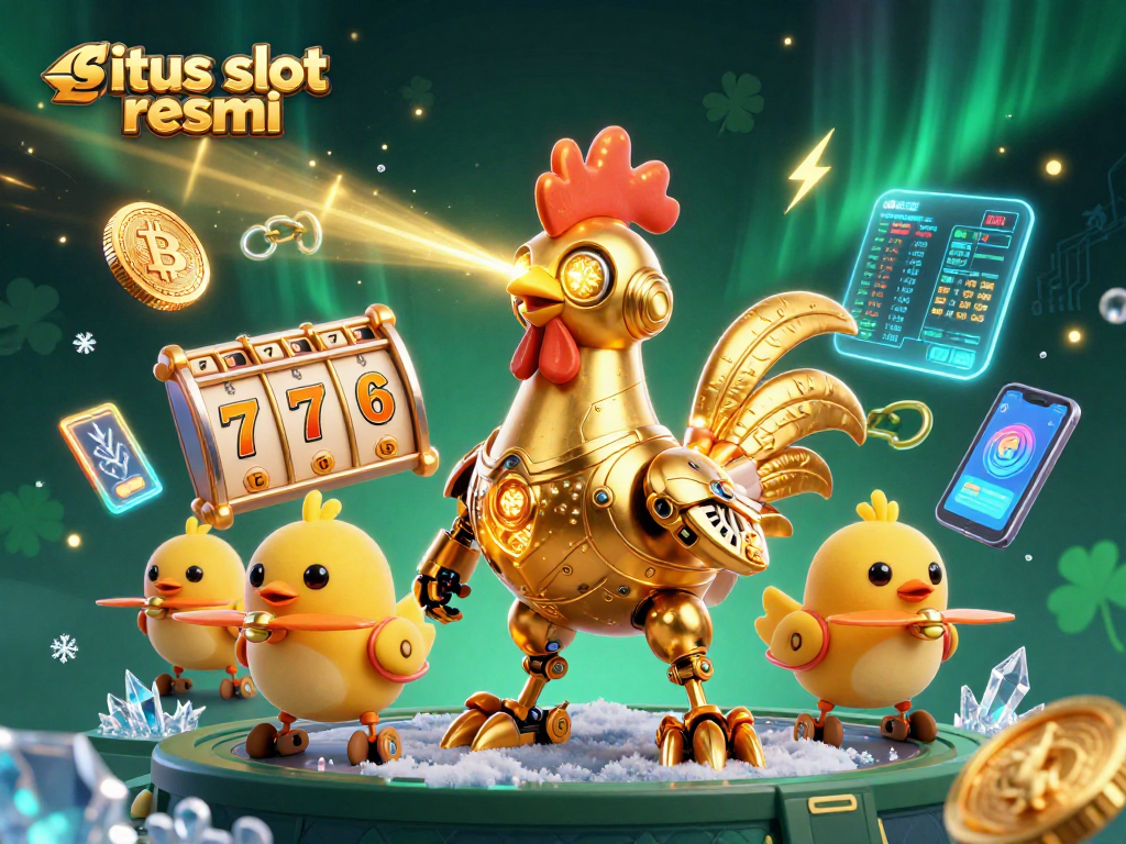 Engage with situs slot resmi for thrilling jackpot chances featuring vibrant 3D casino elements.