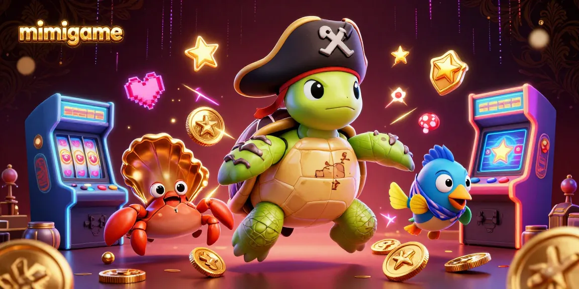 Engage in thrilling gameplay with mimigame's vibrant characters and casino-style elements.