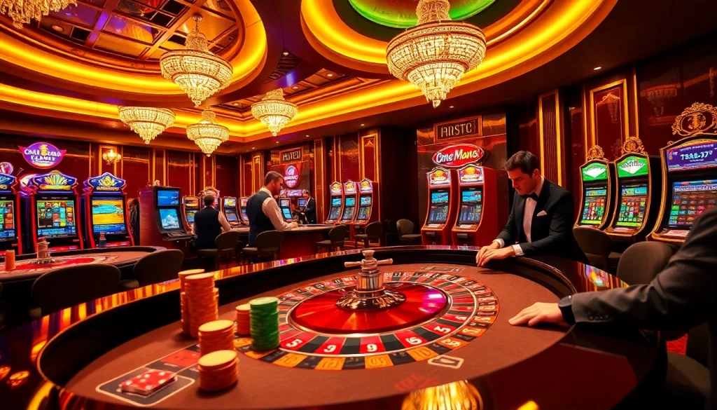 Players engaging at a high-stakes casino table at https://bl555.family/, showcasing excitement in gambling activities.