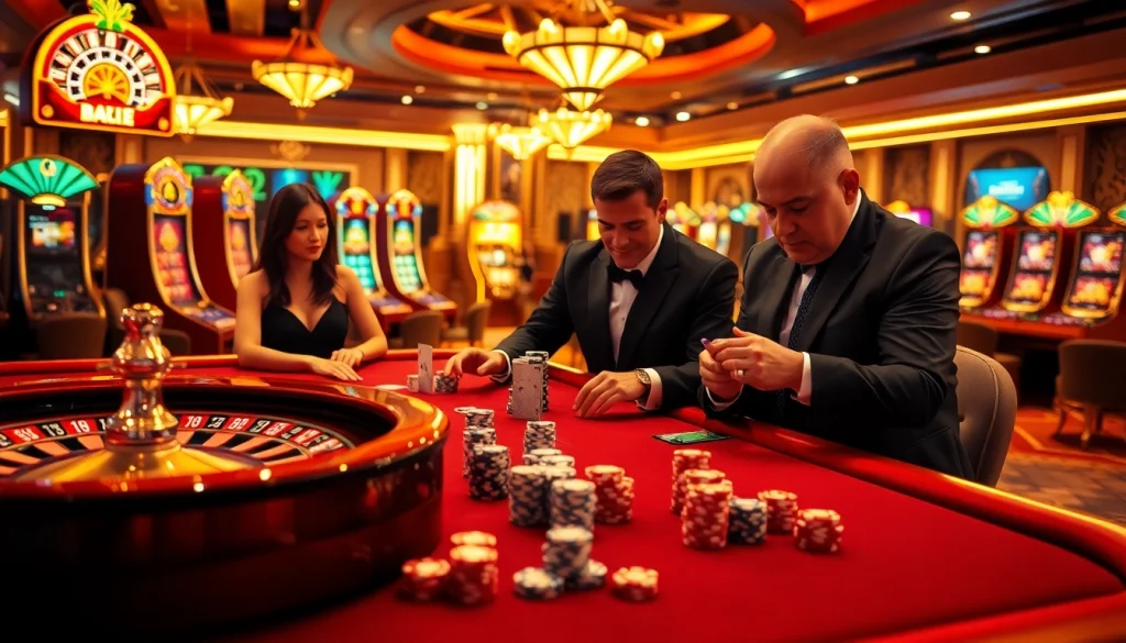 Experience thrilling casino action at go88 with engaging games and vibrant atmosphere.