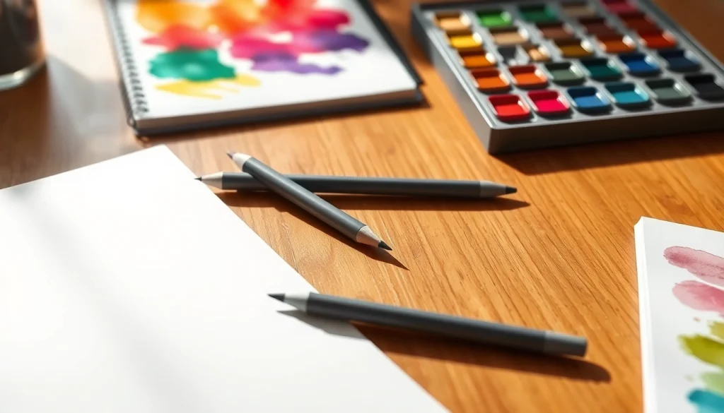 La Apple Pencil Pro sobre un escritorio de madera con un cuaderno digital, ideal para ilustrar.