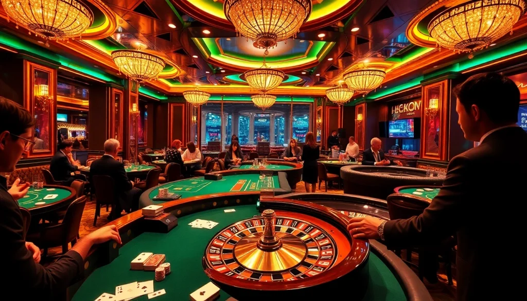Experience the thrill of gambling at 88i com with casino tables and vibrant gameplay.
