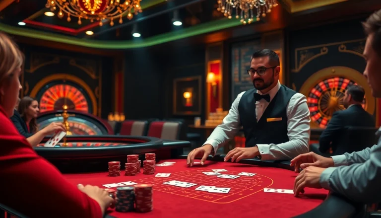 Engaging live dealer at nhà cái mm88 blackjack table, enhancing the thrill of online casino gaming.