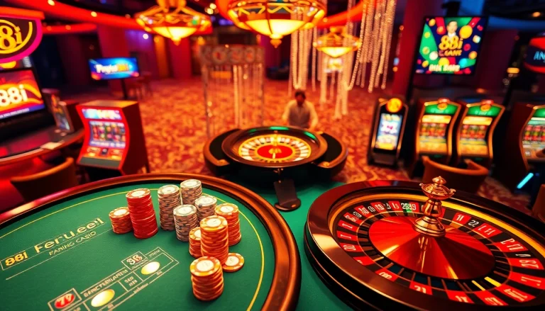 Experience thrilling gameplay at 88i with vibrant casino games and engaging slot machines.
