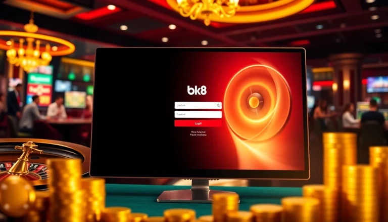 Experience the thrill of bk8 login as you enter a vibrant online casino world.